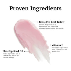 Bioactive Skin Rescue The Melting Balm on face and lips for hydration