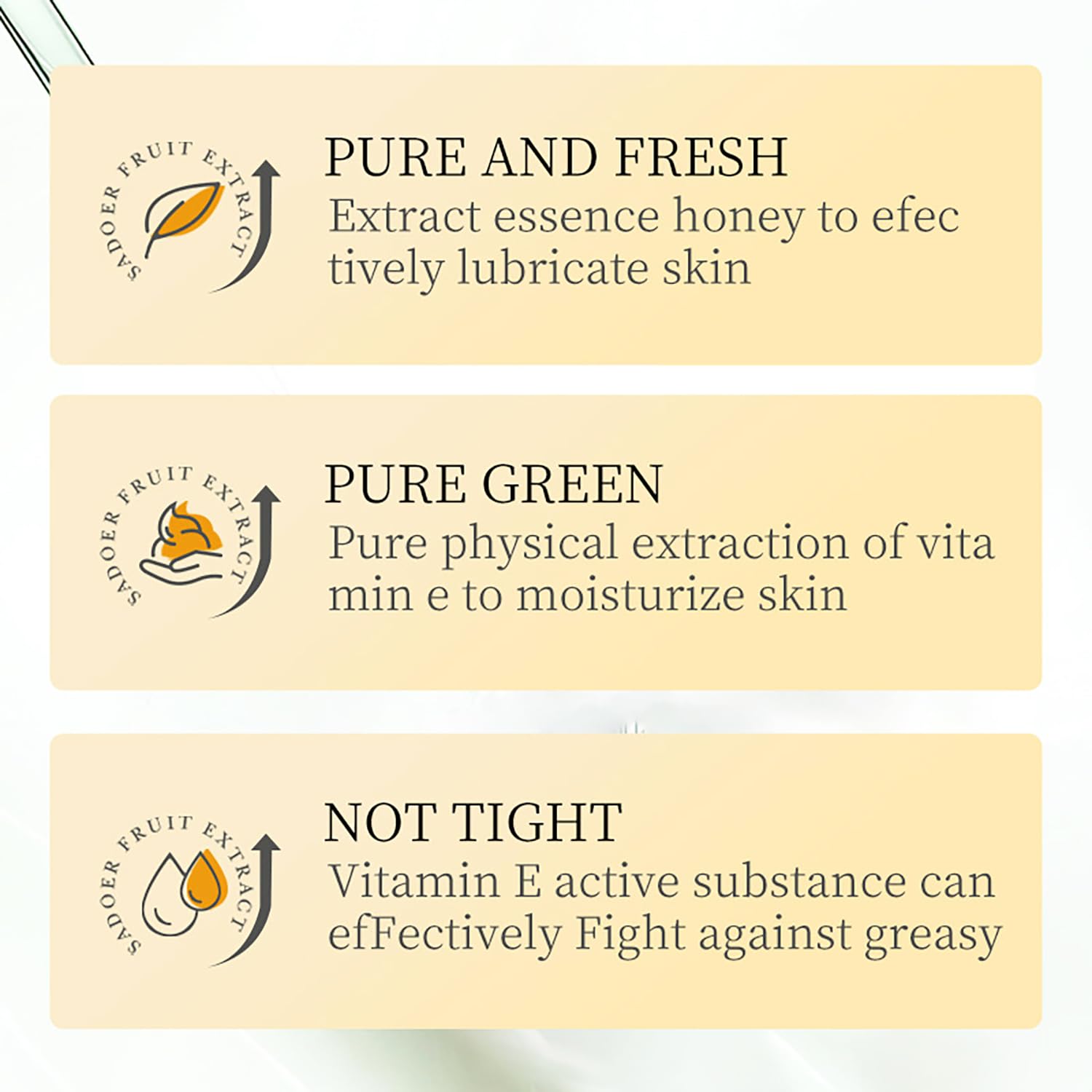 BIOAQUA Manuka Honey Cleanser being applied for daily facial cleansing.
