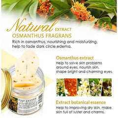 BIOAQUA under-eye patches with lemon Osmanthus for hydrating, refreshing feel