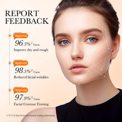 BIOAQUA Vitamin C Serum texture swatch reveals non-greasy feel