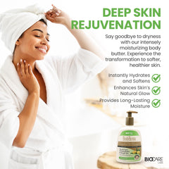 Biocare Labs Dermatologist-tested label indicating trusted hydration without harsh additives.