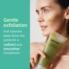 BIOCHEM Fruit Gel Face Scrub after washing leaves smooth skin