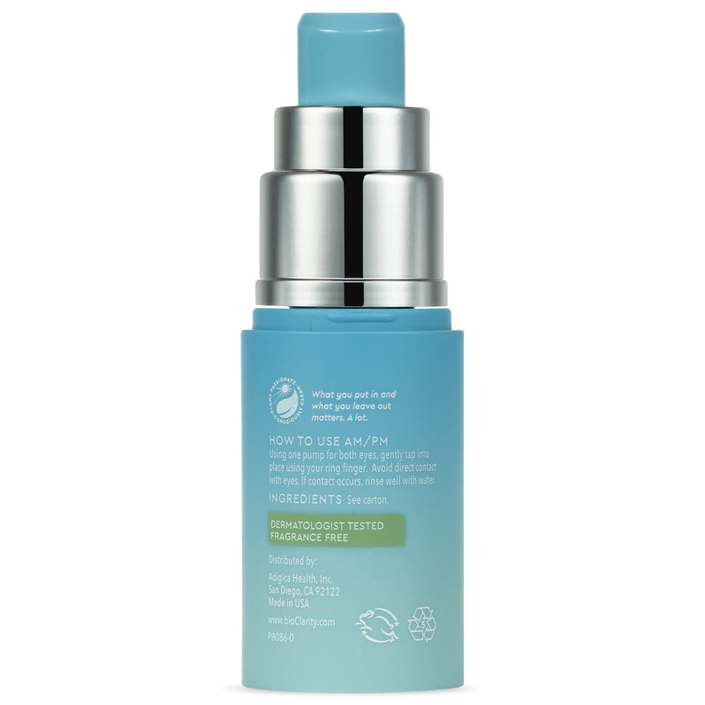 BioClarity Eye Will Chill under-eye area looks refreshed after use.