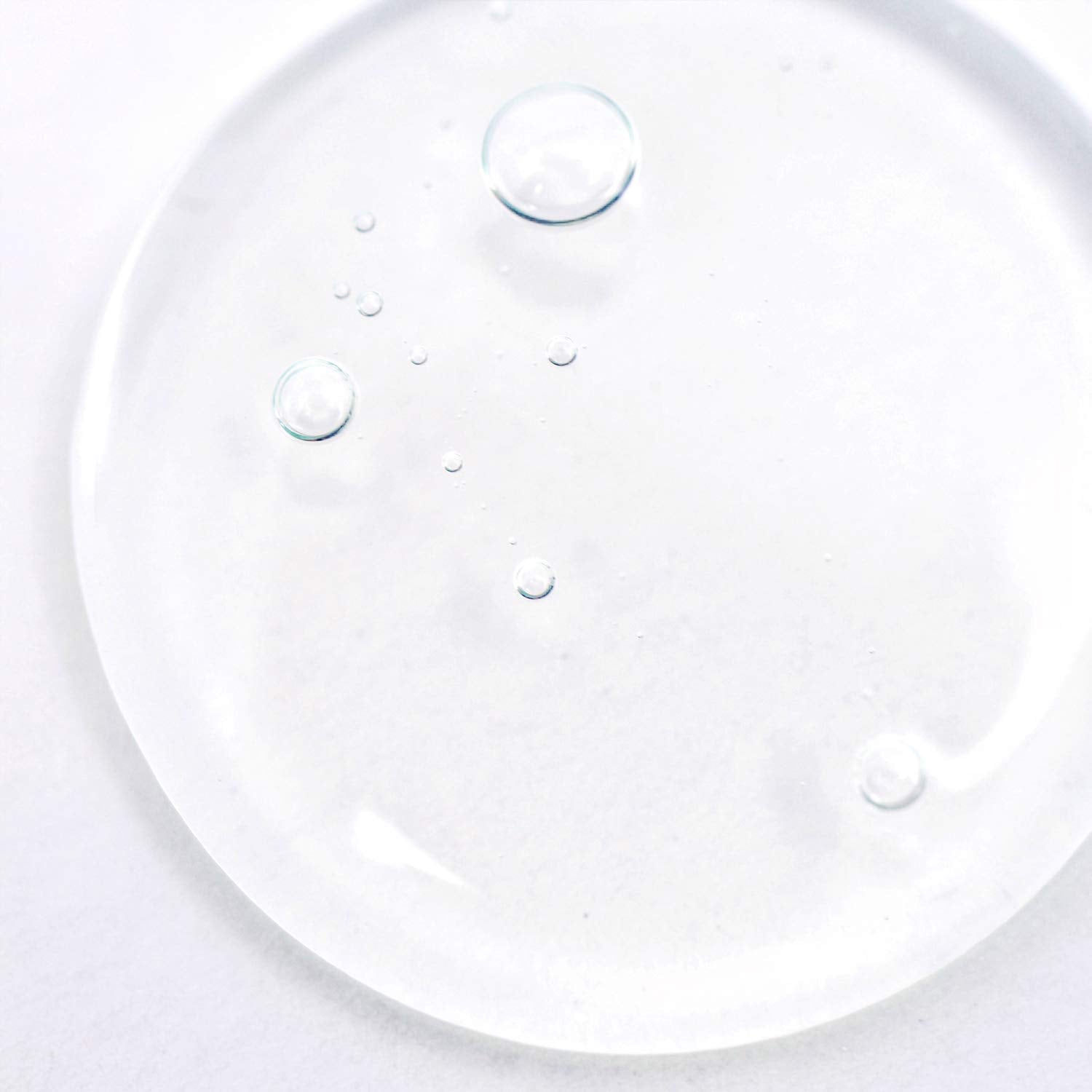 BioClarity bottle shows botanical trio: chamomile, green tea, cucumber for skin balance.