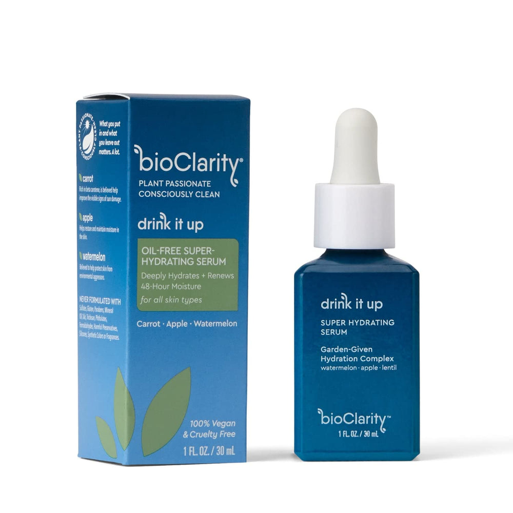 Dropper release demonstrates quick absorption into skin after application.
