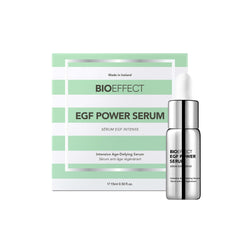 BIOEFFECT EGF Power Serum bottle with dropper delivering hydration and renewal.