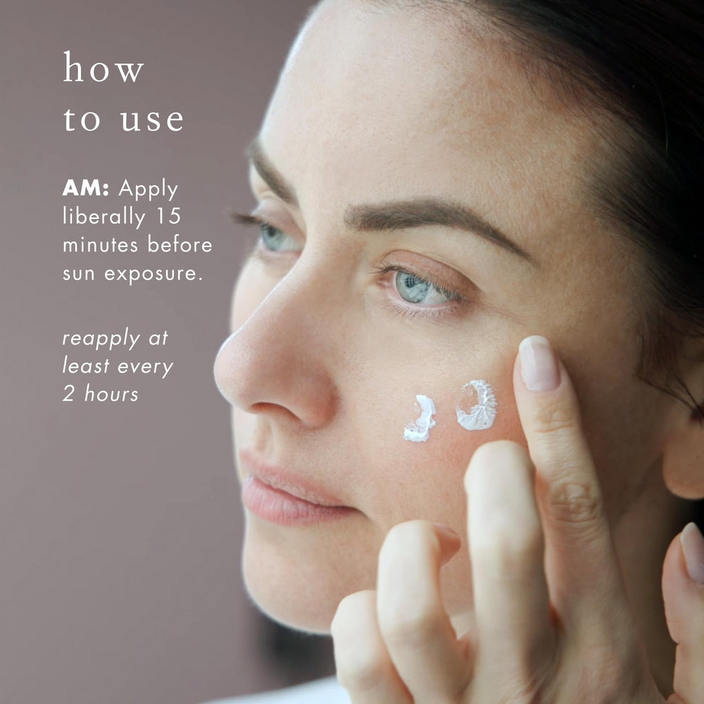 Bioelements FaceScreen SPF 50 contains Chinese herbs for balanced skin.