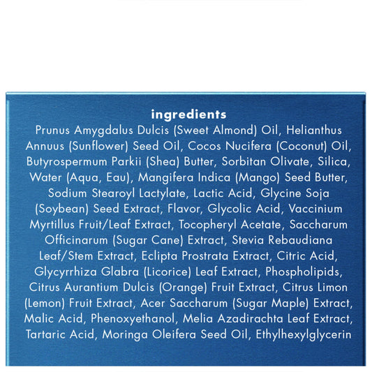 Bioelements Lip Clinic Exfoliating Butter texture close-up for overnight lip care.