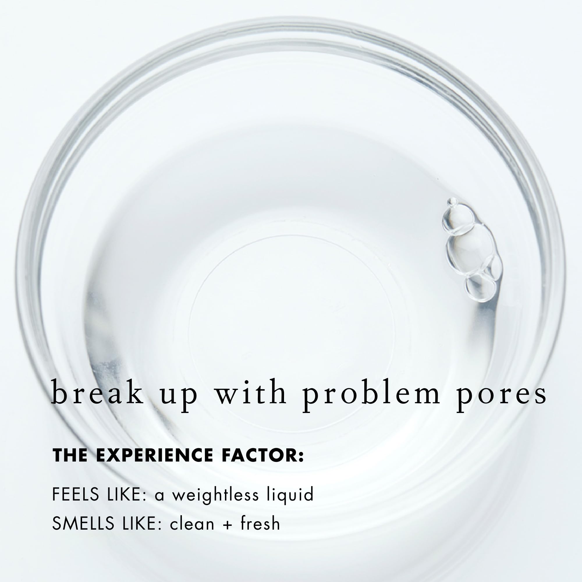 Bioelements Peel Breaker pore-clarity closeup highlighting clear skin benefits