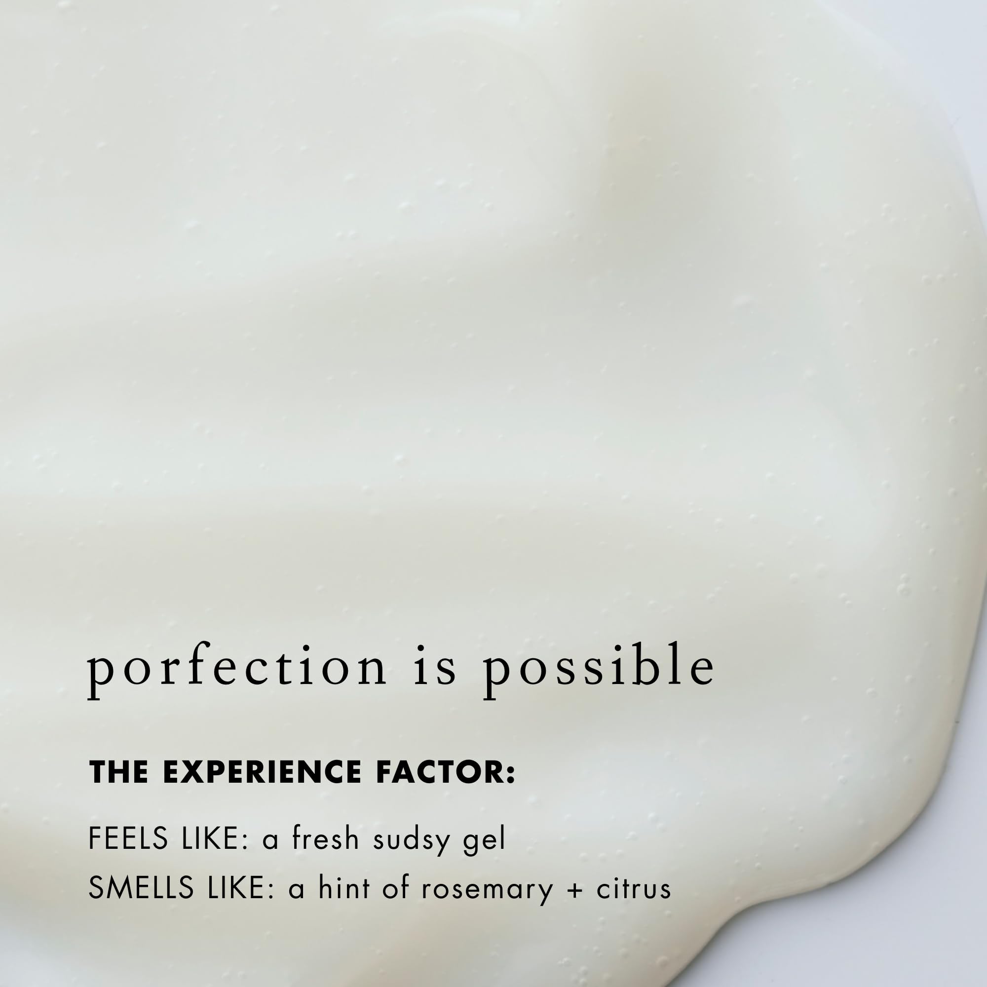 Barrier hydration preserved during cleansing with Bioelements Pore Thing