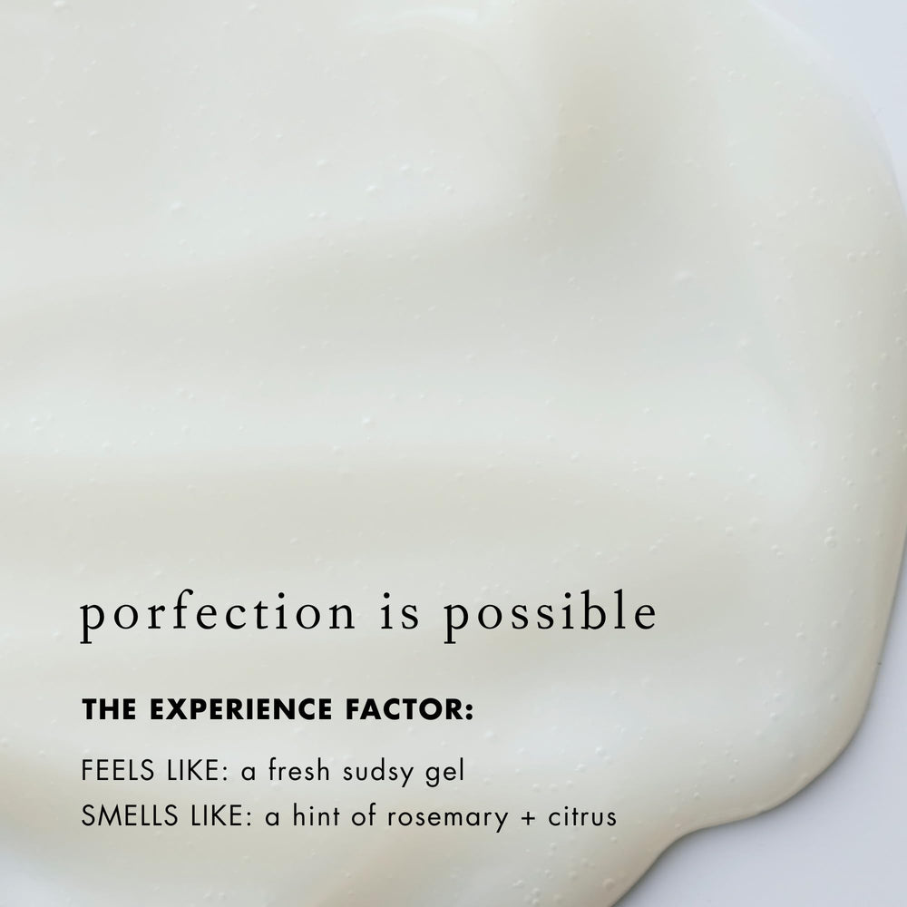 Barrier hydration preserved during cleansing with Bioelements Pore Thing