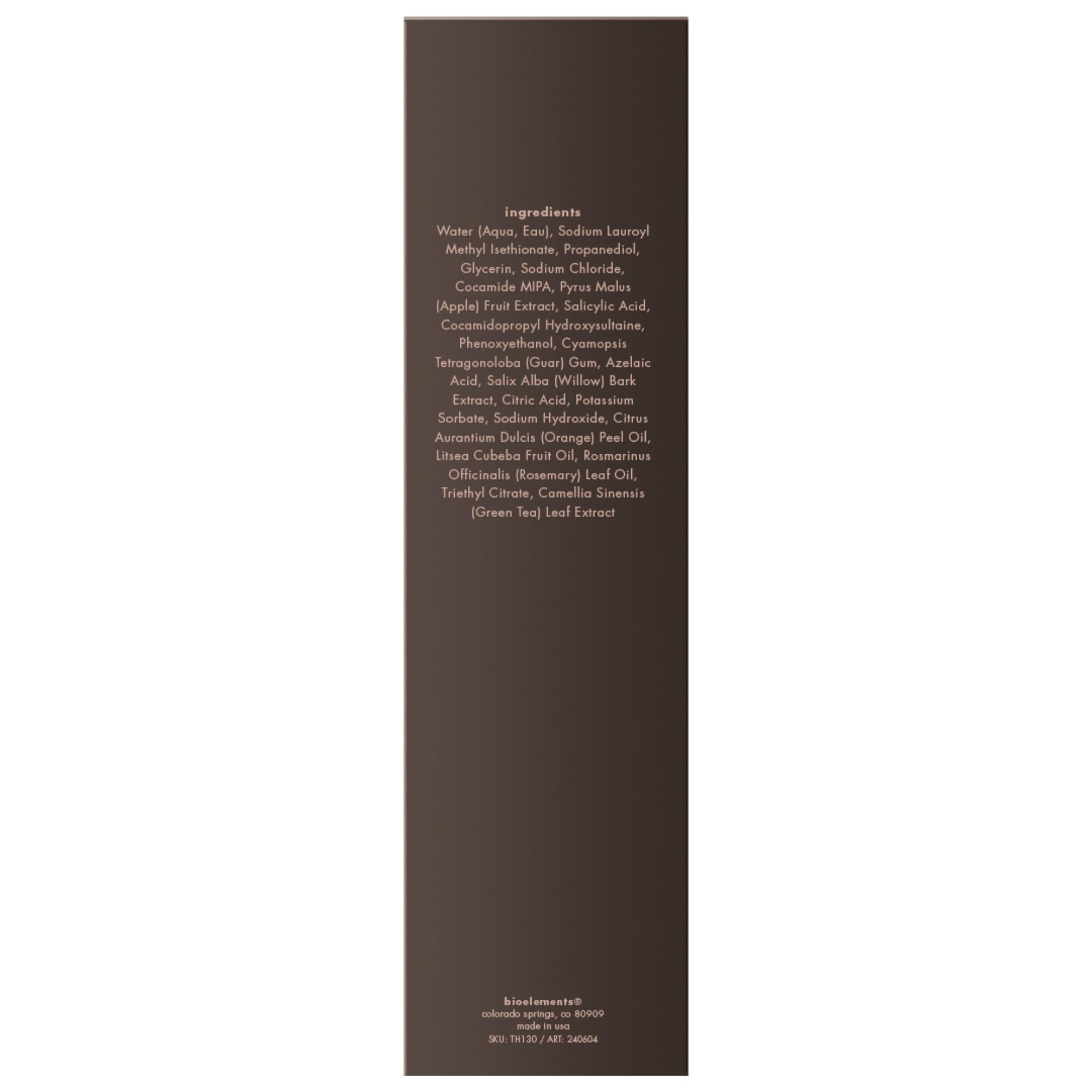 Applying Bioelements Pore Thing during a gentle facial massage