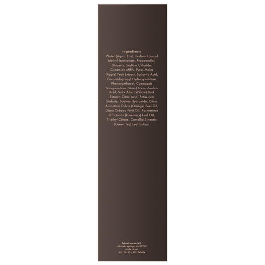 Applying Bioelements Pore Thing during a gentle facial massage