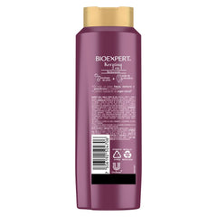 Bioexpert Keratin 2in1 lather close focusing on cleansing action