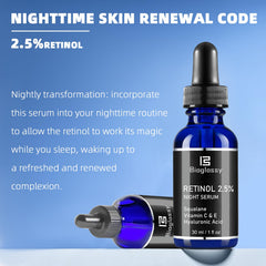 Bioglossy fragrance-free formula label for sensitive skin.