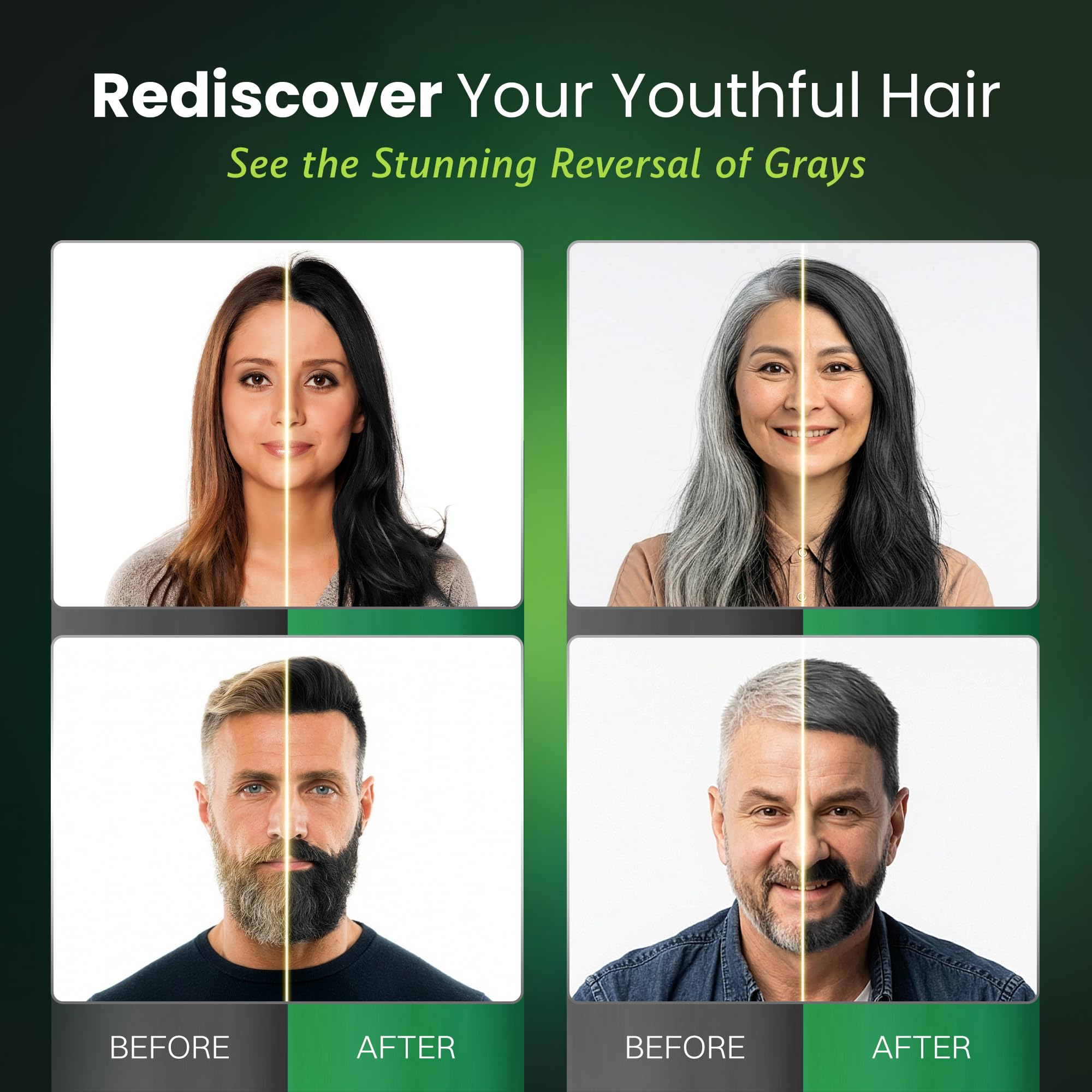 BIOGREEN ROOTS rich foam during application supports even color distribution.