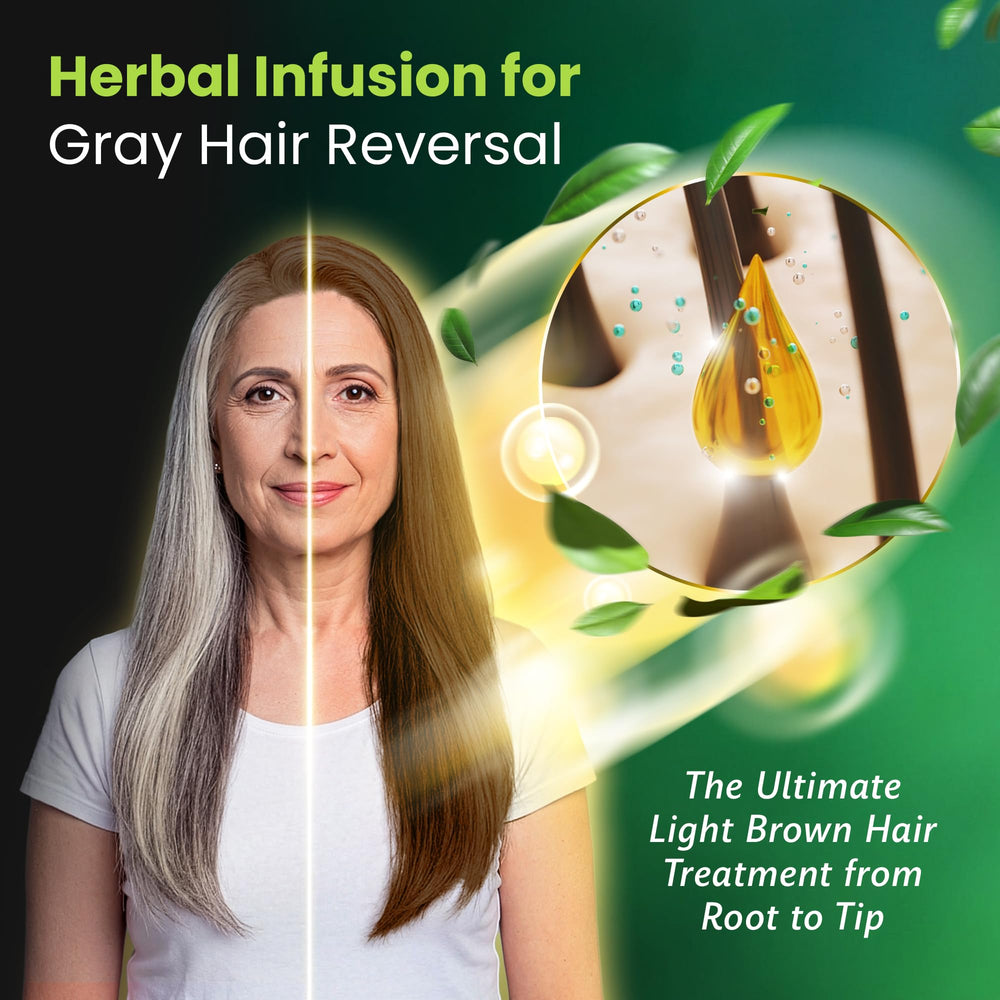 BIOGREEN ROOTS herbal extracts ginger and ginseng for natural color