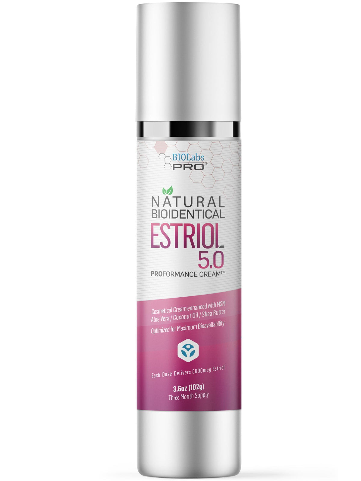 BIOLABS PRO UltraSpa bottle front view for hydrated, healthy-looking skin.