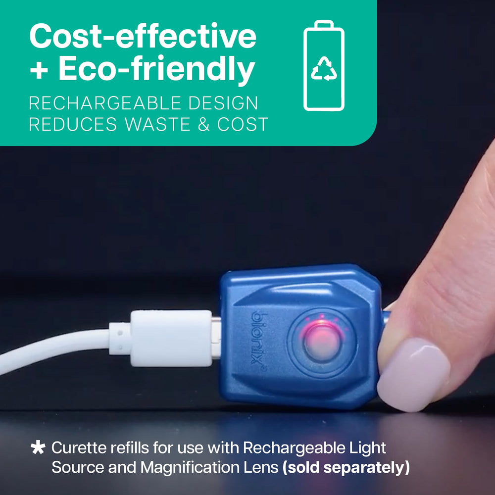 Bionix ClearLook easy-grip handle enables comfortable control during procedures