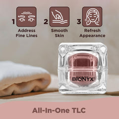 Bionyx Rhodium Complex evokes spa-like moment with comforting moisture.