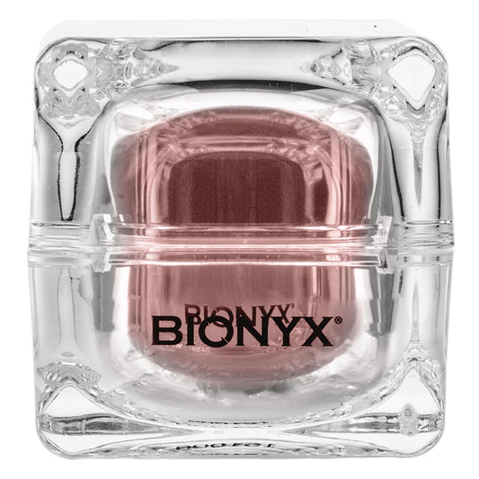 Close-up of Bionyx Rhodium Complex texture shows gentle exfoliation for refined skin.