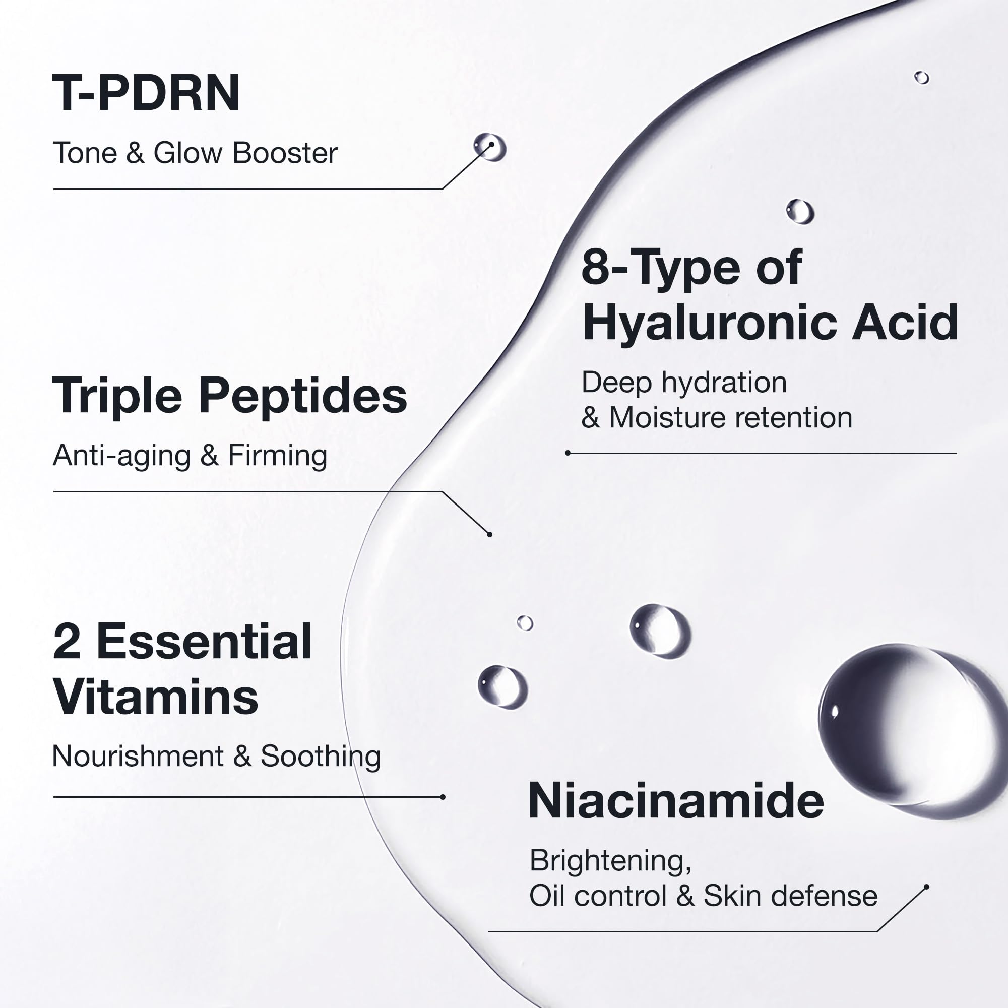 BIOOA PDRN Teedle Shot 300 night care routine setup for glow