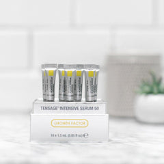 Biopelle Tensage Intensive Serum packaging with premium branding.