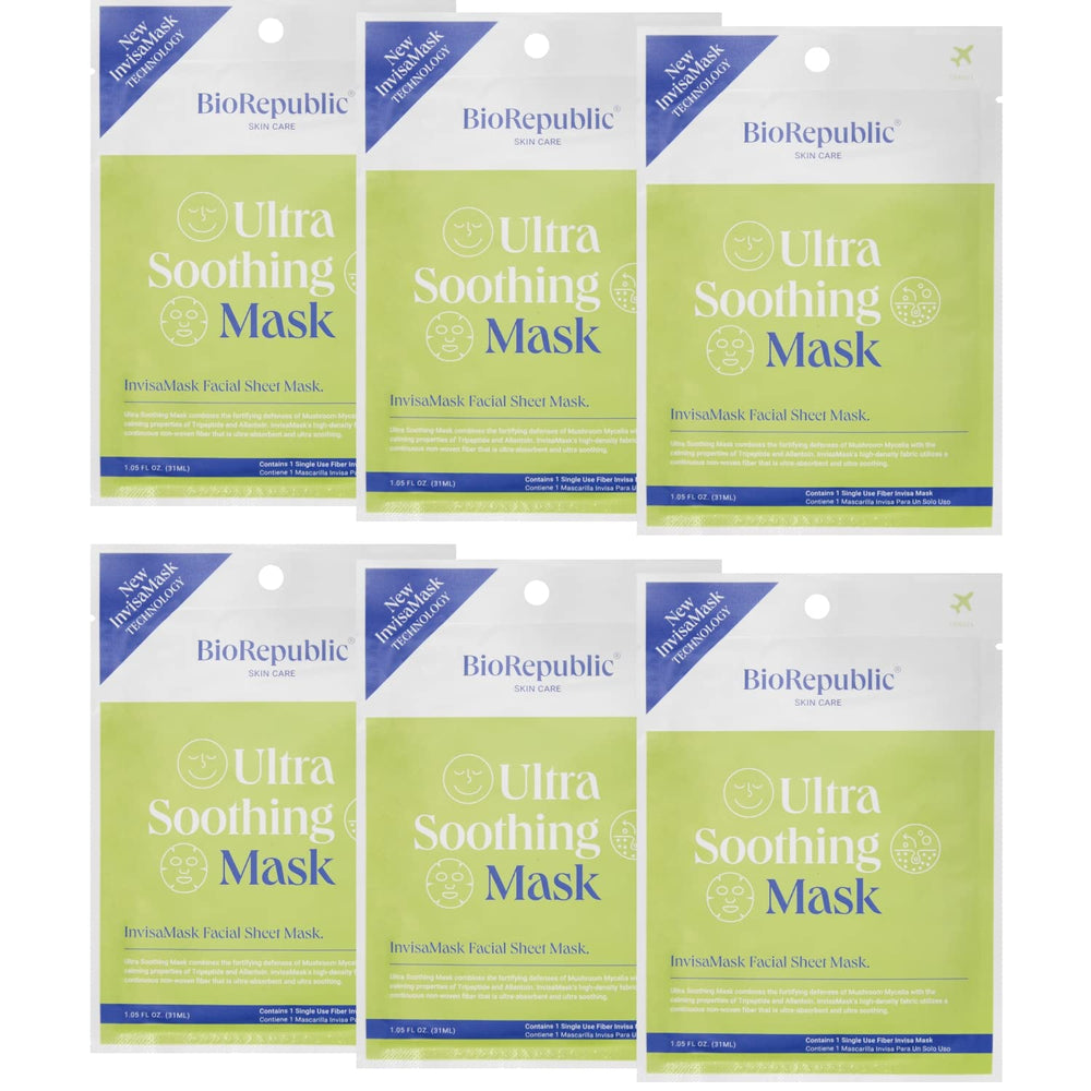 BioRepublic InvisaMask with squalane applying soothing hydration during application.