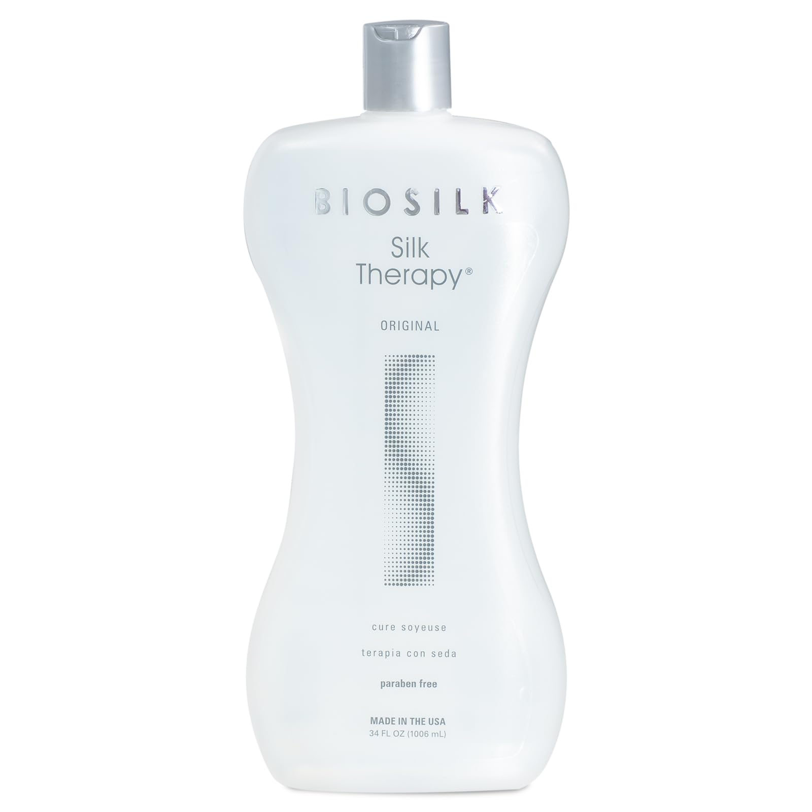 BioSilk Silk Therapy Original bottle for easy daily conditioning and shine