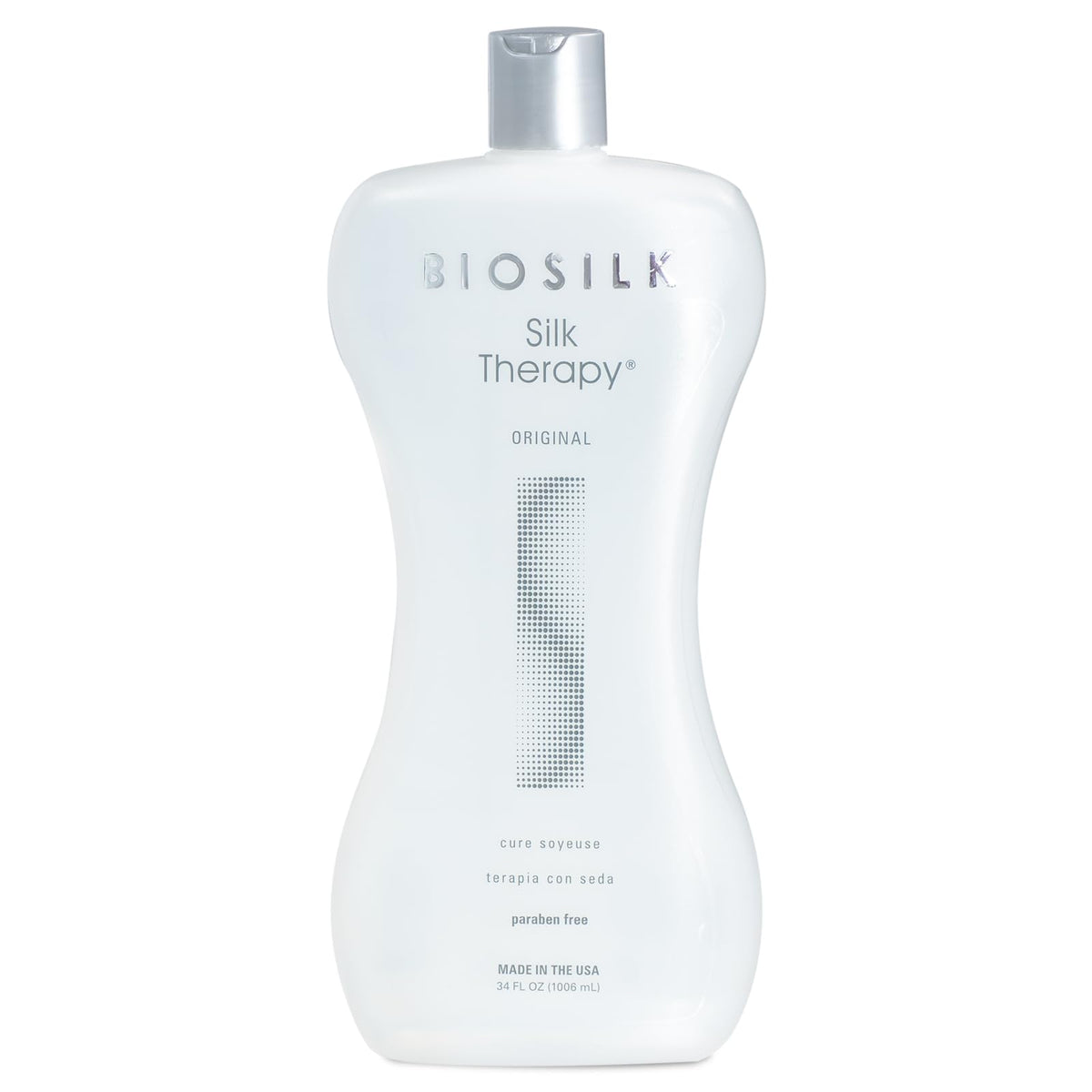 BioSilk Silk Therapy Original bottle for easy daily conditioning and shine