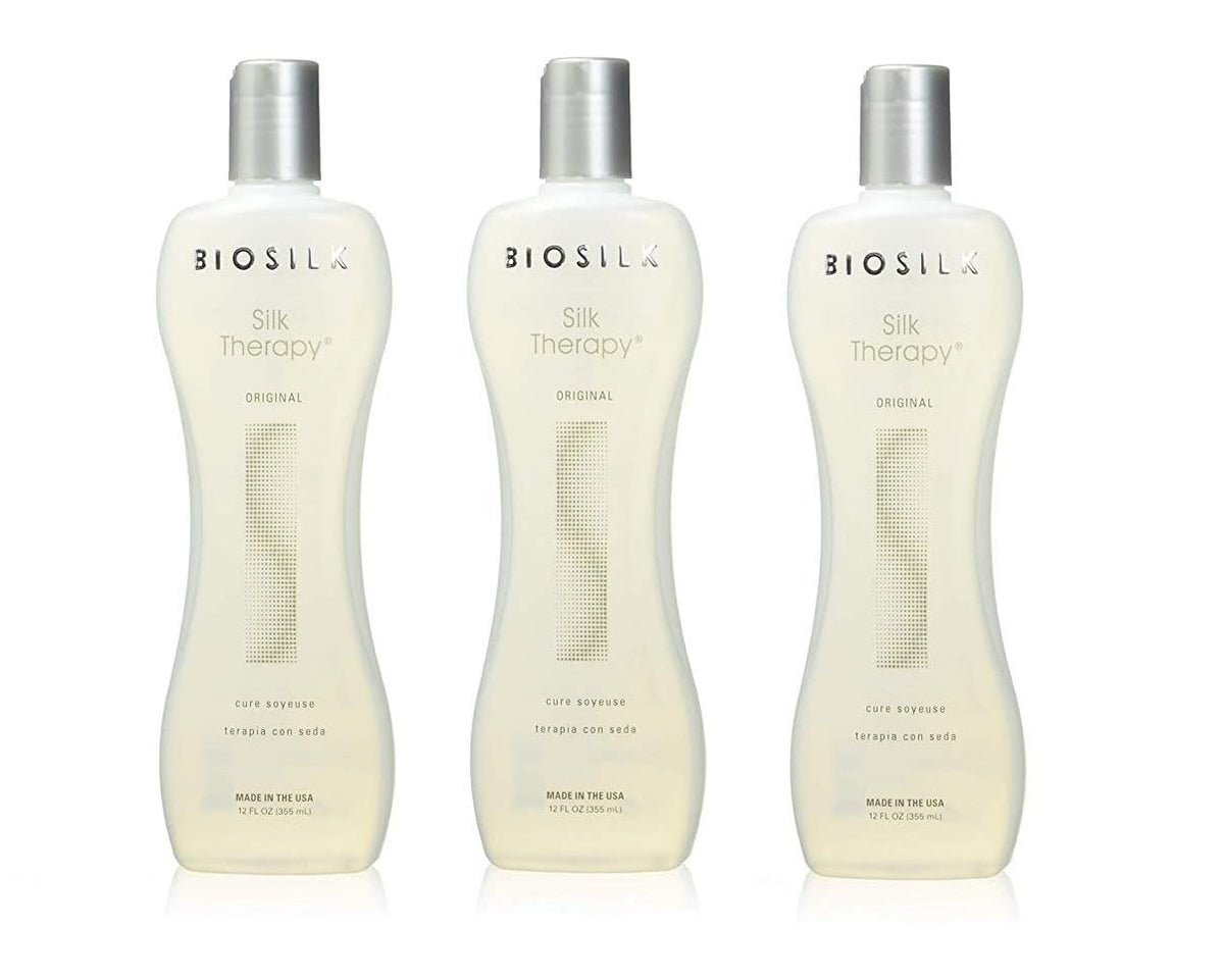 BioSilk Silk Therapy Original Cure bottle for smooth, shiny hair