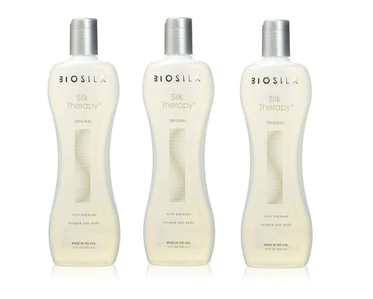 BioSilk Silk Therapy Original Cure bottle for smooth, shiny hair