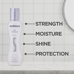 BioSilk Silk Therapy Original packaging communicates cruelty-free, sulfate- and parabens-free care.