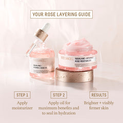 BIOSSANCE moisturizer swatch on hand shows smooth, non-greasy feel