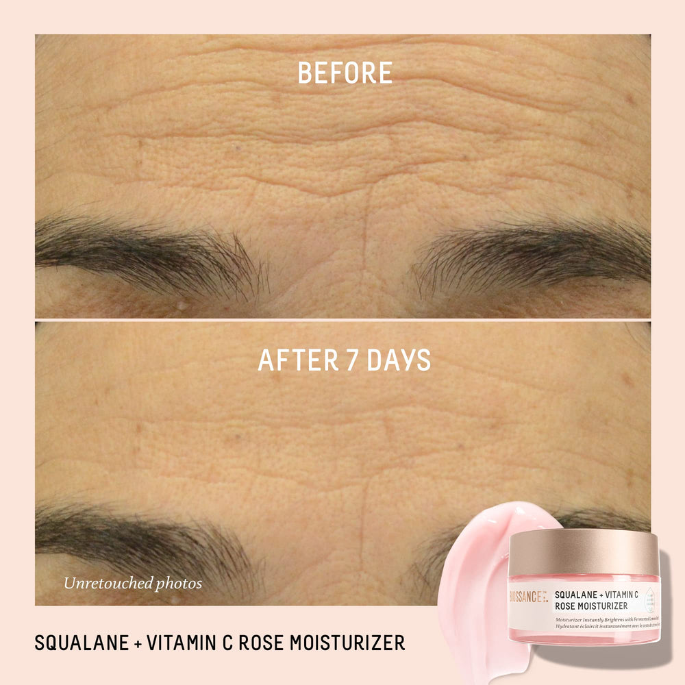 BIOSSANCE Damascus rose extract nourishes for radiant glow