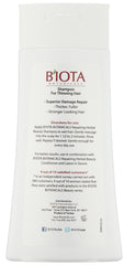 Biota Proactive Repairing Shampoo herbal ingredients close-up highlights Herbal BioComplex for hair health.