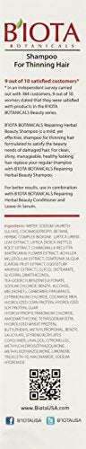 Biota Proactive Repairing Shampoo on sink highlighting everyday routine.