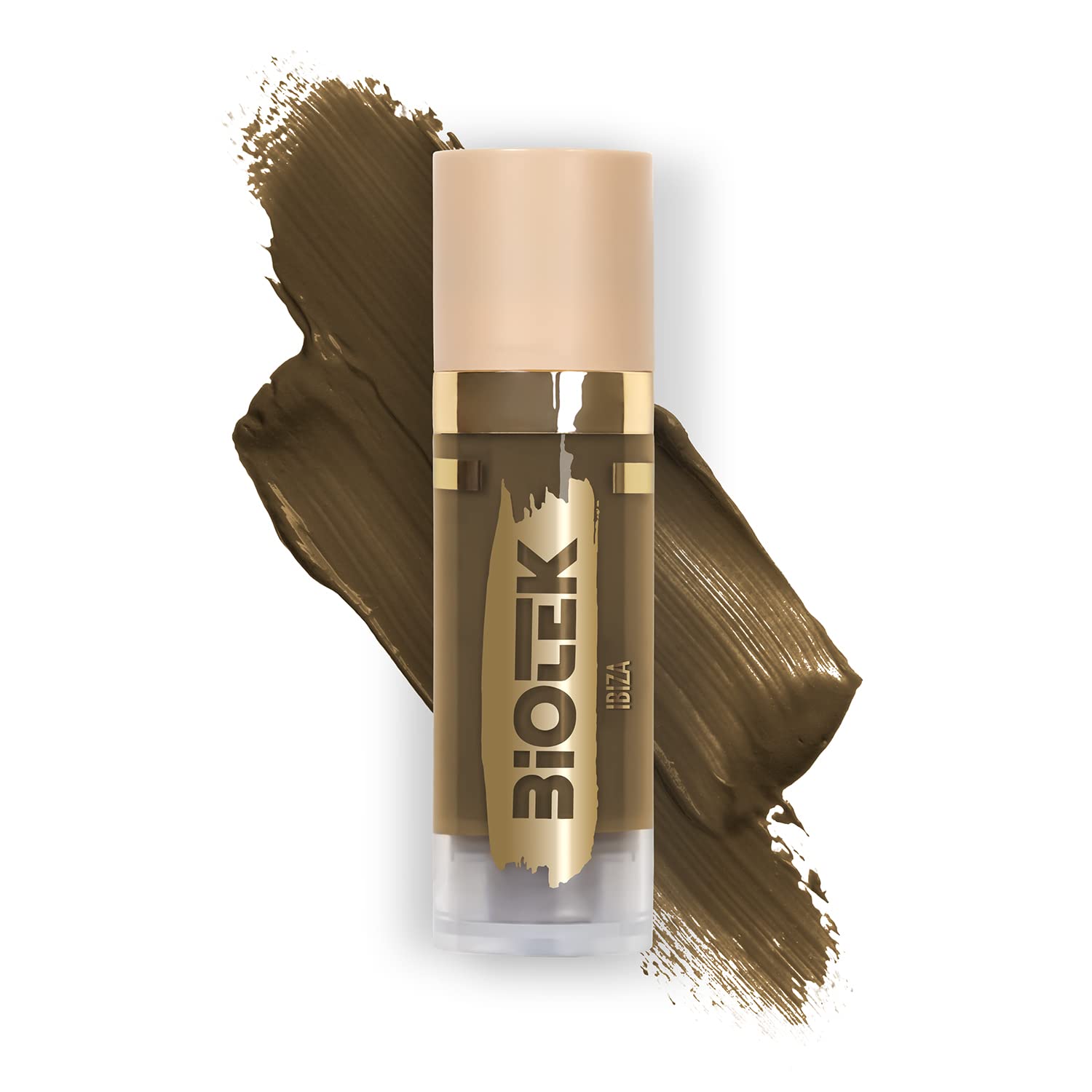 Biotek Ibiza brow pigment in neutral light brown ink for versatile PMU and microblading