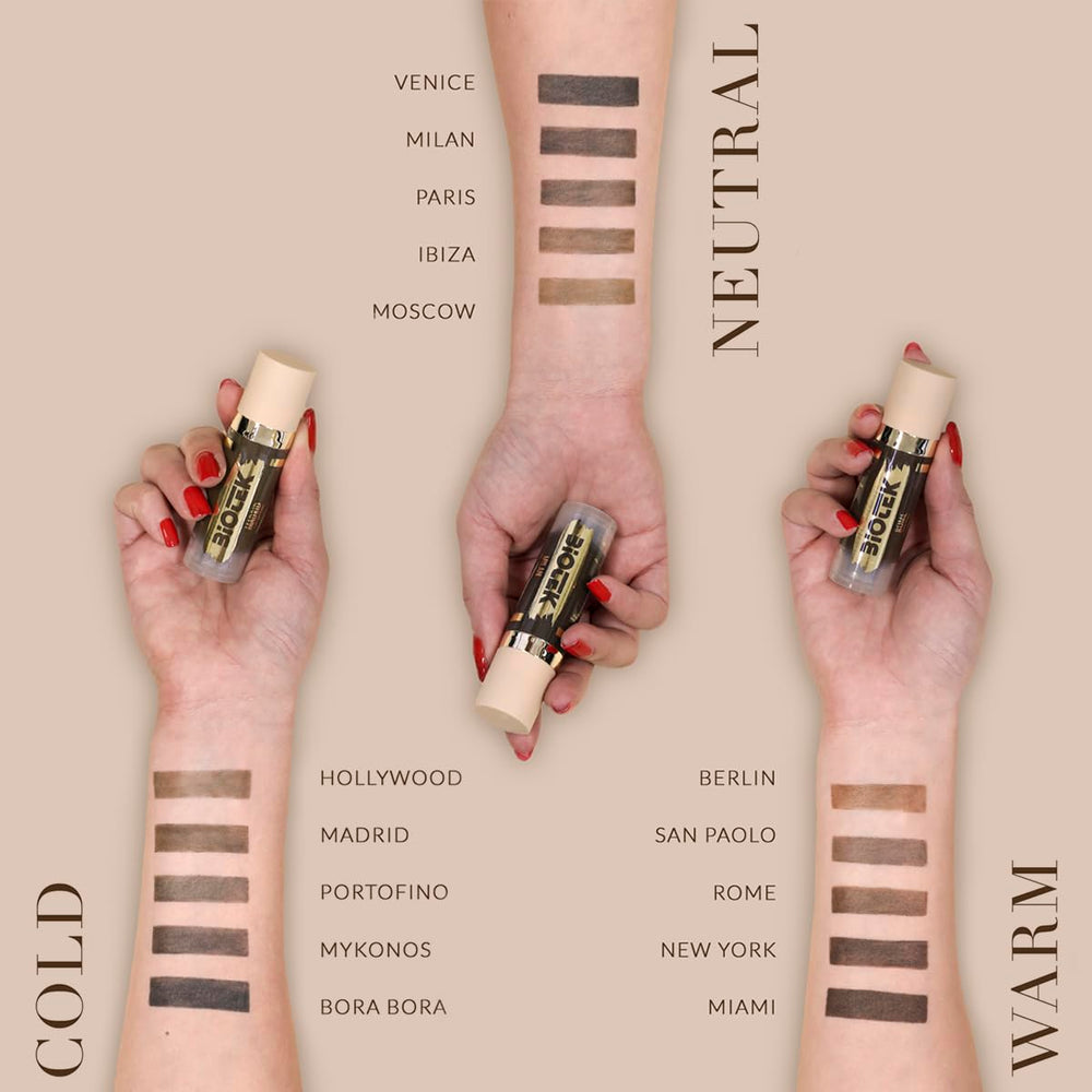 Biotek Paris brow pigment made in Italy with high quality materials
