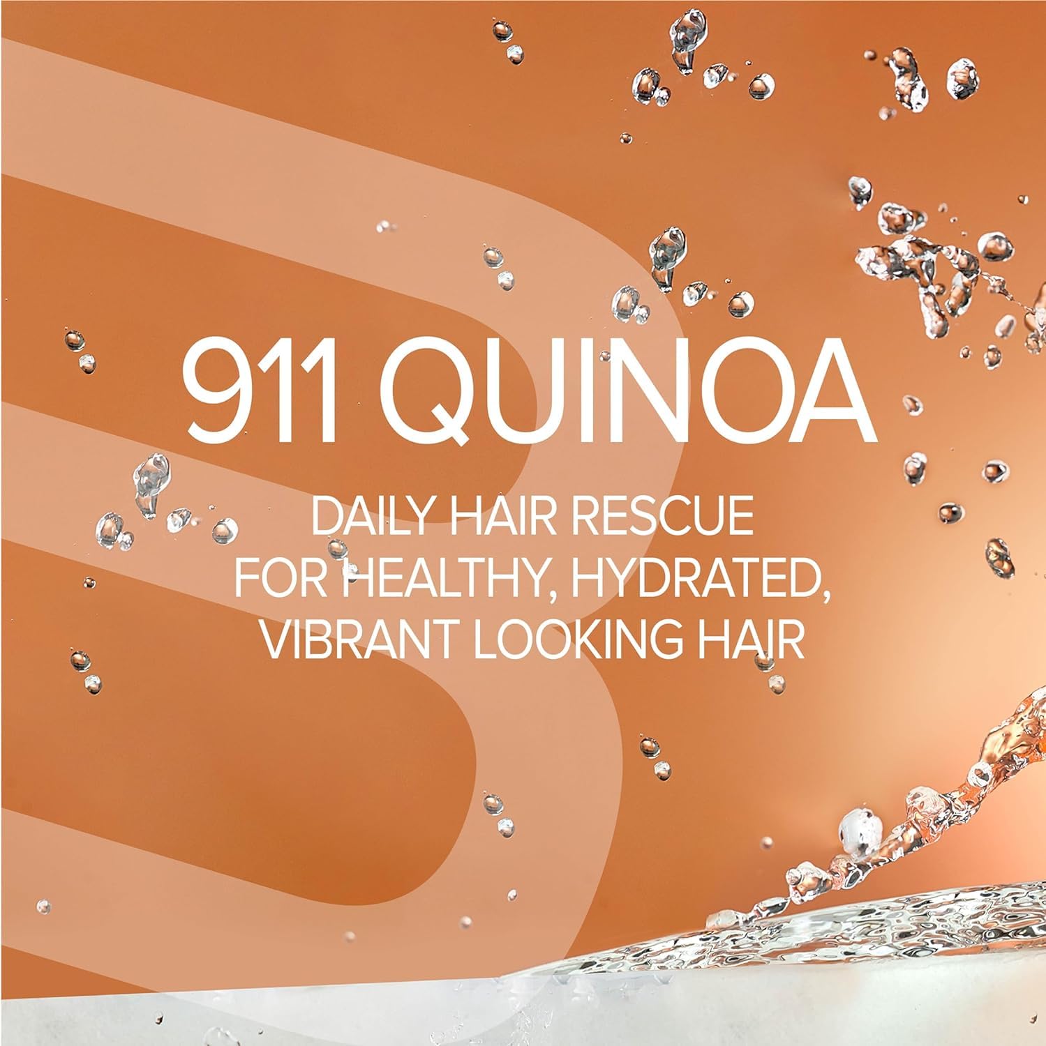 Quinoa grains represent the protein-rich formula of Biotop Professional shampoo