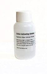 Biotouch Eye Lash Colour Tint Kit Black swatch demonstrates deep, long-lasting shade.