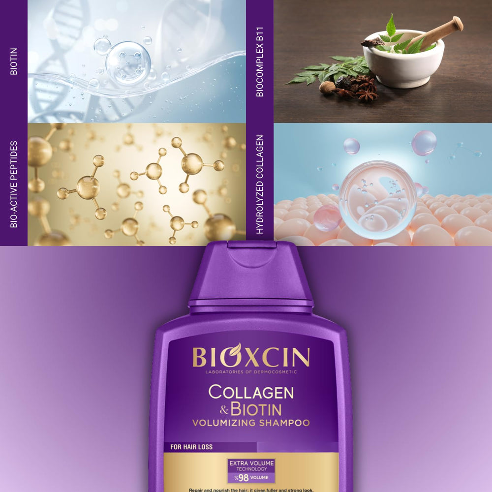 BIOXCIN being applied to wet hair during shower routine