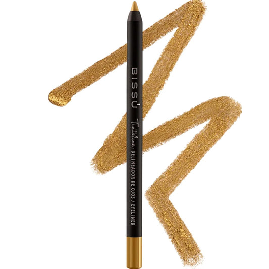 Bissú Tintaline Eyeliner shows a creamy glide for precise, clean lines all day.
