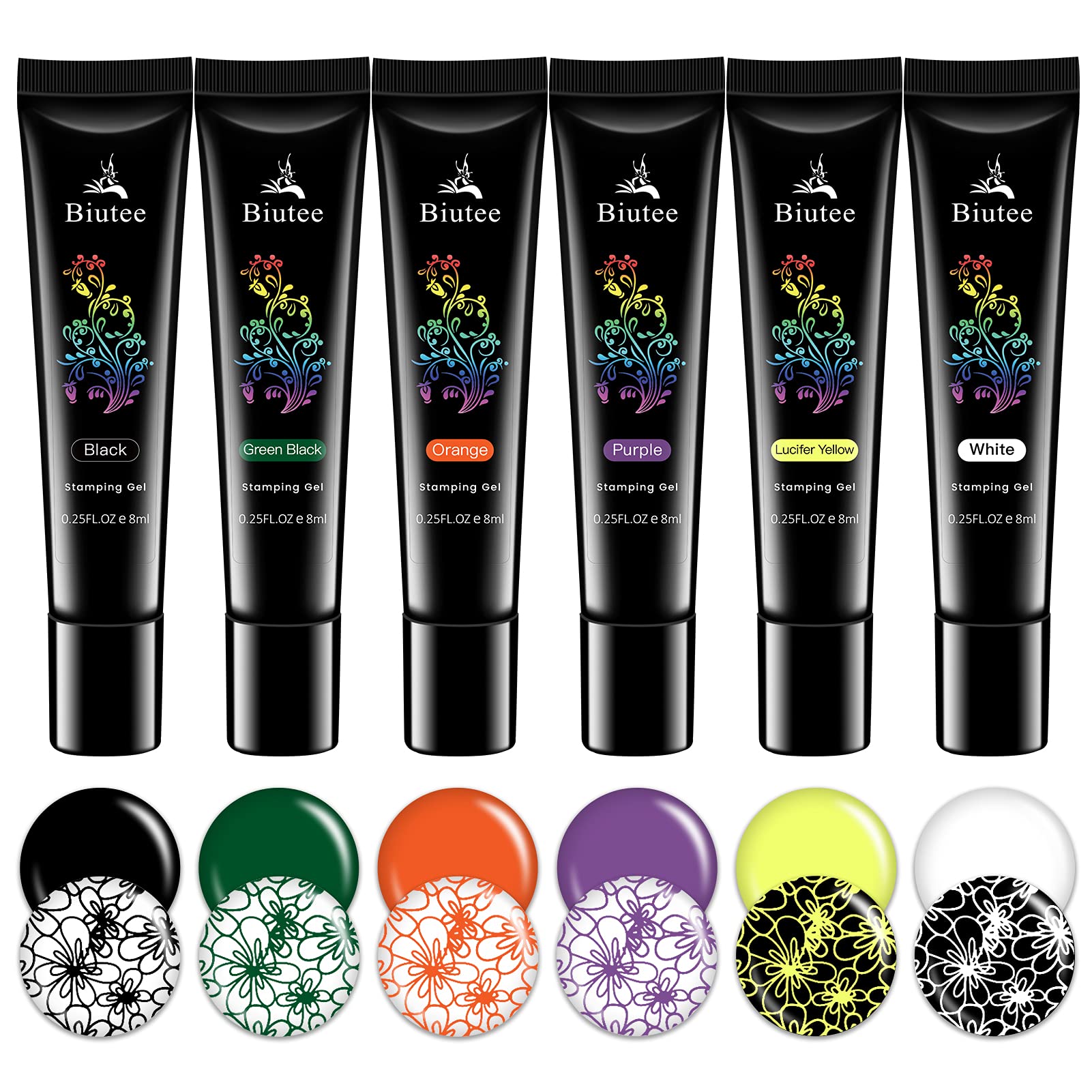 Biutee UV/LED cure times offer efficient manicures with quick setting.