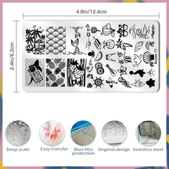 Biutee nail art scraper helps precision cleanup of excess gel.