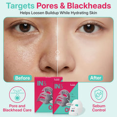 B:VID In & Out tea tree essence application shows oil balance and refreshing feel