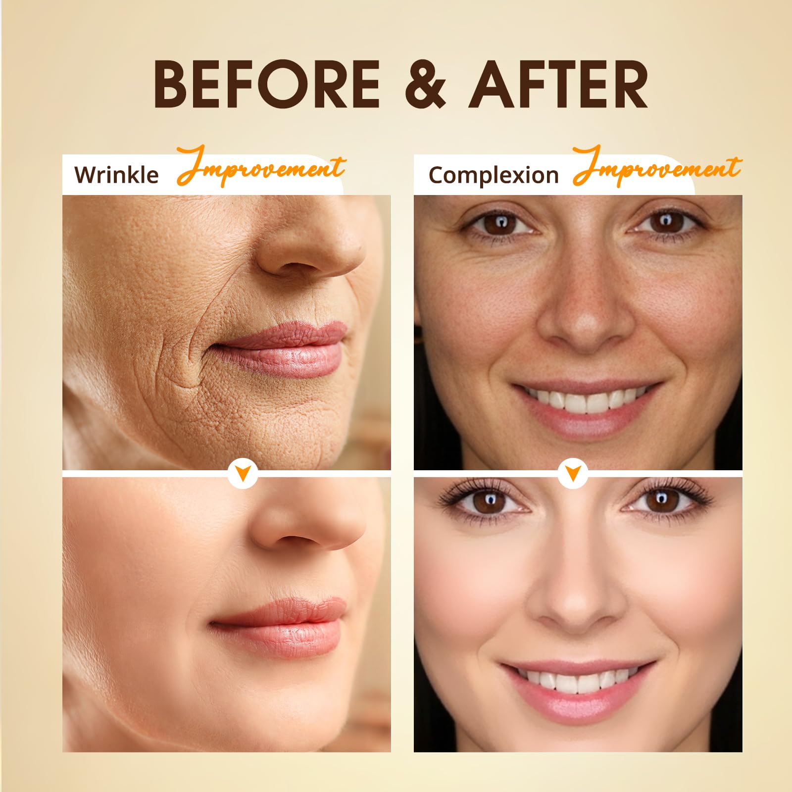 BIYSBER serum texture close-up for smoother skin.