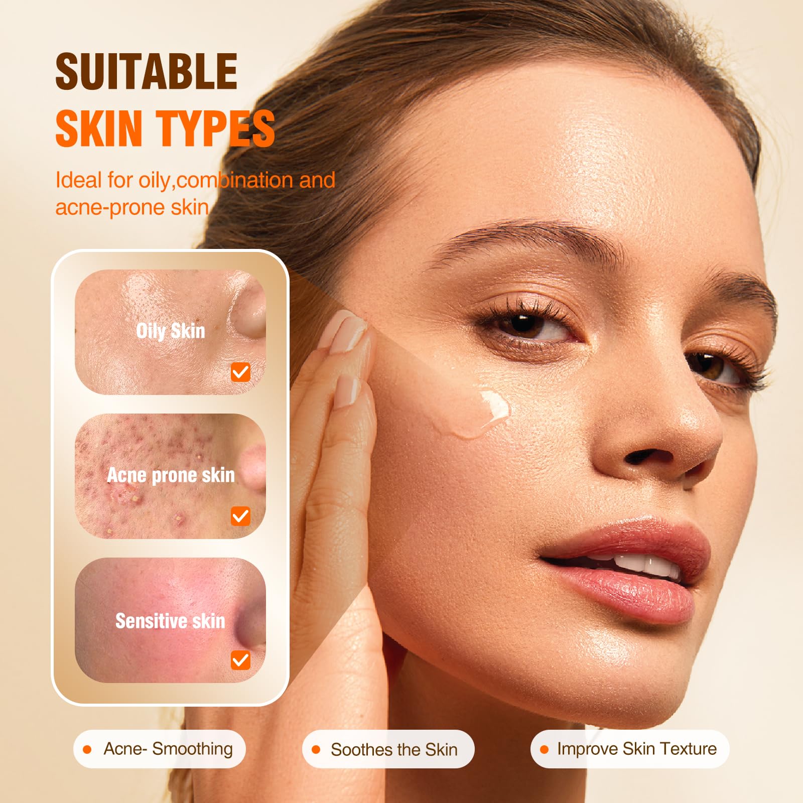 BIYSBER Salicylic Acid Serum being dispensed for easy daily use