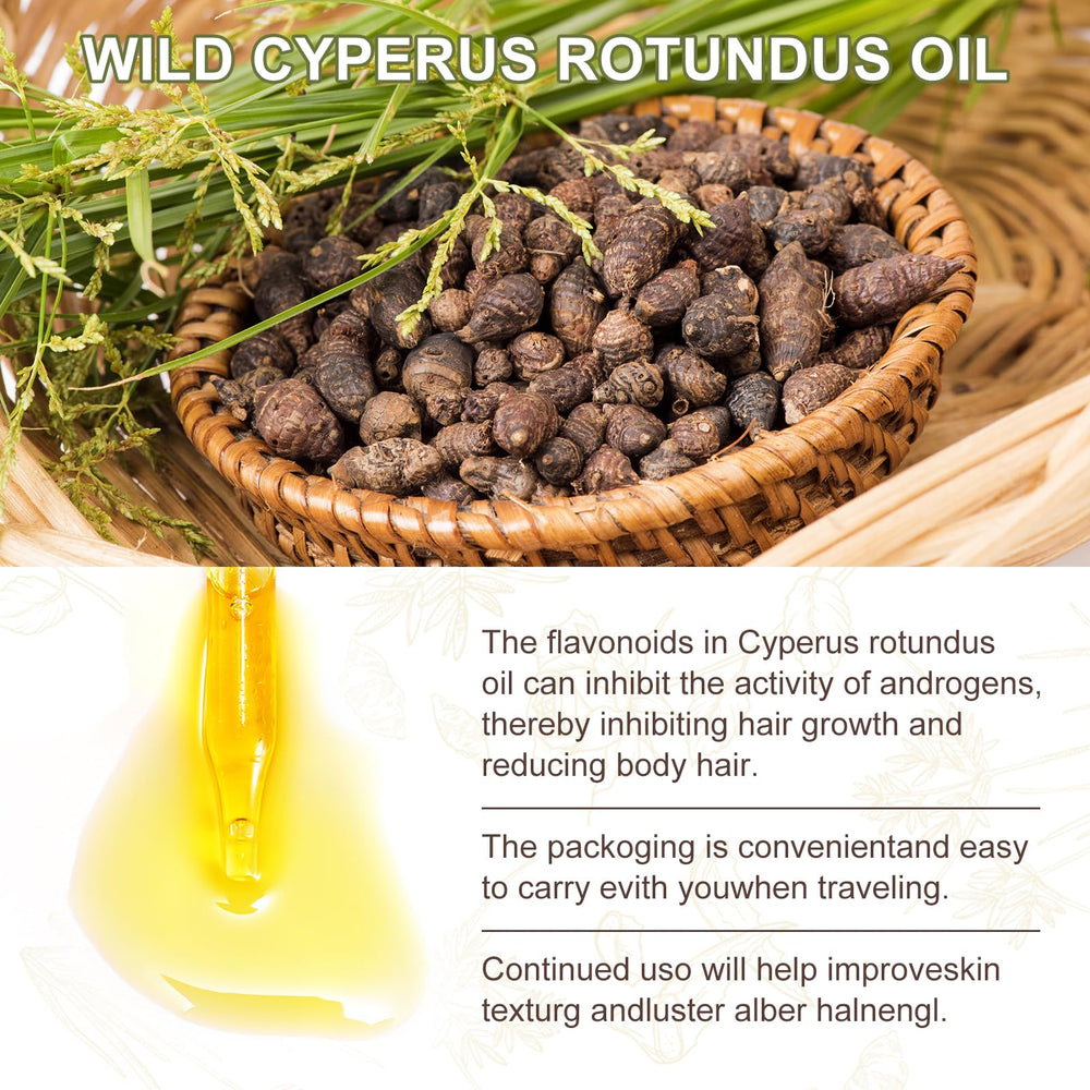 BKKTfBWK Cyperus Rotundus Oil on skin leaves a lightweight moisture boost