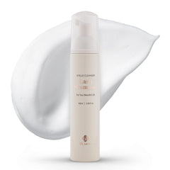 BL BL Lash Shampoo bottle for extensions showing gentle cleanser benefits.